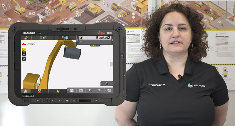 Leica iCON site v7.8 iCON site excavator – Bucket calibration and more